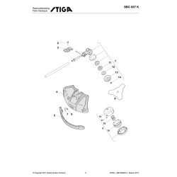 Ricambi Stiga per Decespugliatore SBC 627 K
