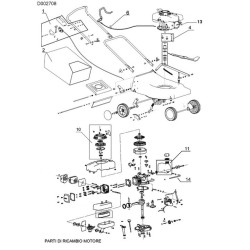 Valex Spare Parts for Lawnmower RS4540