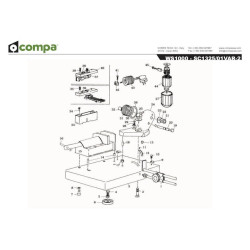 Ricambi Compa-OMS per Segatrice a Natro SC 1325-01/VAR