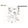 Ricambi Compa-OMS per Segatrice a Natro SC 1325-01/VAR
