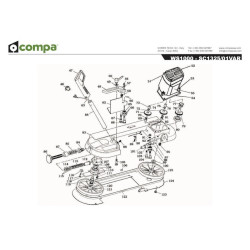 Compa-OMS Spare Parts for Band Saw SC 1325-01/VAR