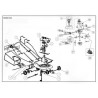 Valex Spare Parts for Lawnmower TS4540 - Exploded Drawing