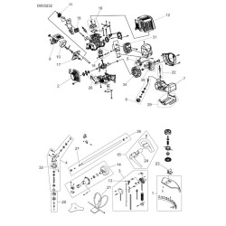 Ricambi Valex per Decespugliatore Tucson 31
