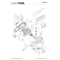Ricambi Stiga per Elettrosega SE 2216 Q