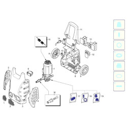 Black&Decker Spare Parts for Pressure Washer PW 1600 SL – 13728