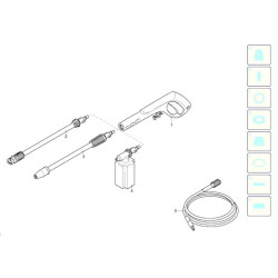 Ricambi Black&Decker per Idropulitrice PW 1600 SL – 13728