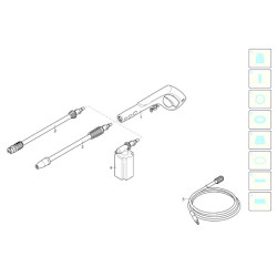 Ricambi Black&Decker per Idropulitrice PW 1600 SL – 13715