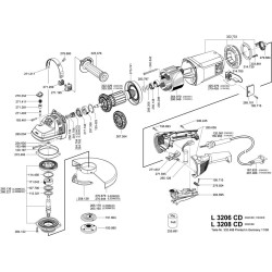 Smerigliatrice Angolare Flex L 3206 CD