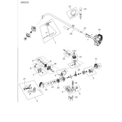 Valex Spare Parts for Brush Cutter Tucson 25C Catalyzed