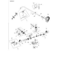 Valex Spare Parts for Brush Cutter Tuscon 26C Catalizzato