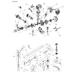 Valex Spare Parts for Brushcutter Tucson 52L