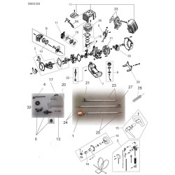 Valex Spare Parts for Pruner Indiana 33