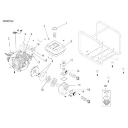 Valex Spare Parts for Motor Pump MP6500