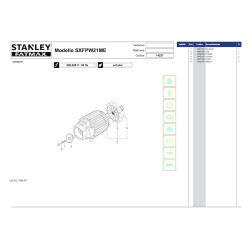 Stanley Spare Parts for Pressure Washer SXFPW21ME