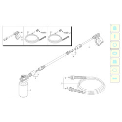 Black&Decker Spare Parts for Pressure Washer PW 1500 WB – 12342