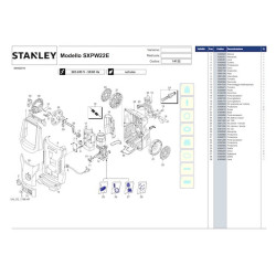 Ricambi Stanley per Idropulitrice SXPW22E