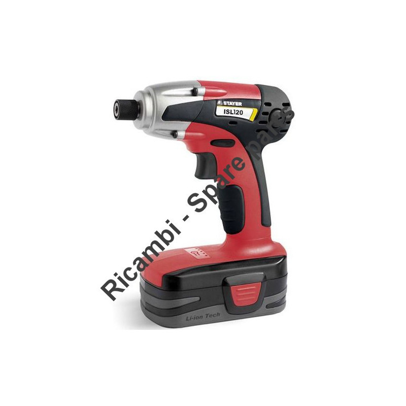 Ricambi Stayer per Avvitatore a Batteria ad Impulsi ISL120K