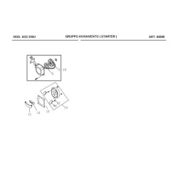 Ama Spare Parts for Brushcutter AG3 350U
