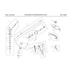 Ama Spare Parts for Brushcutter AG3 350U