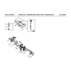 Ama Spare Parts for Brushcutter AG3 450U