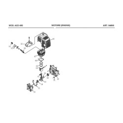 Ricambi Ama per Decespugliatore AG3 450