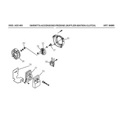 Ama Spare Parts for Brushcutter AG3 450