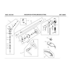 Ricambi Ama per Decespugliatore AG3 530