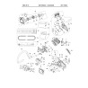 Ama Spare Parts for Chainsaw NBG 38.14