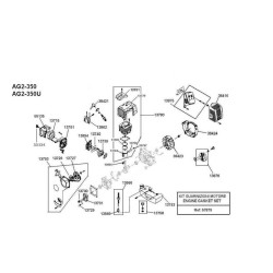 Ricambi Ama per Decespugliatore AG2 350
