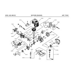 Ama Spare Parts for Brushcutter AG2 450 E2
