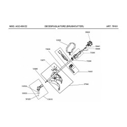 Ama Spare Parts for Brushcutter AG2 450 E2