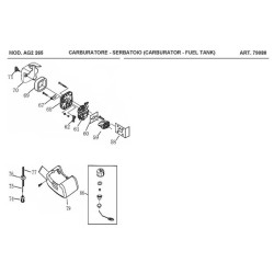 Ricambi Makita per Scalpellatore HK1820