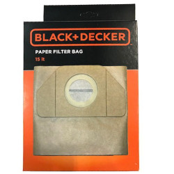 Paper Filter (Q.ty 5) for Vacuum Cleaner BXVC 15 PE