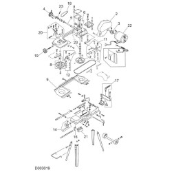 Ricambi Valex per Troncatrice a Nastro TN115