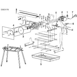 Valex Spare Parts for Tile Cutter TPER180