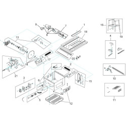 Valex Spare Parts for Electric Bench Saw BS1830