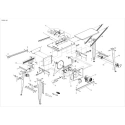 Valex Spare Parts for Electric Bench Saw BSC2315