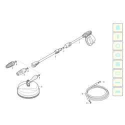 Black&Decker Spare Parts for Pressure Washer PW 1500 S PLUS – 14090