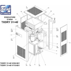 Fiac Spare Parts for Drier TXDRY 31-40