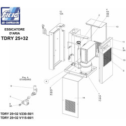 Fiac Spare Parts for Drier TDRY 25-32