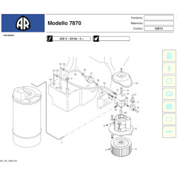 Annovi & Reverberi Parts for Pressure Washer AR7870