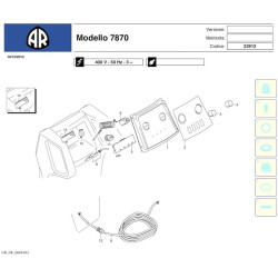 Ricambi per Idropulitrici Annovi & Reverberi AR7870