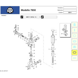 Tubo per Idropulitrice Annovi & Reverberi Blu Clean 142