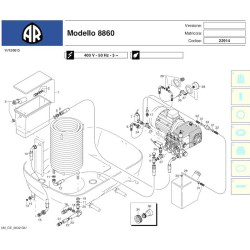 Tubo per Idropulitrice Annovi & Reverberi Blu Clean 142