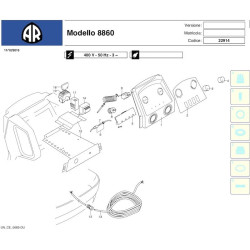 Annovi & Reverberi Parts for Pressure Washer AR8860