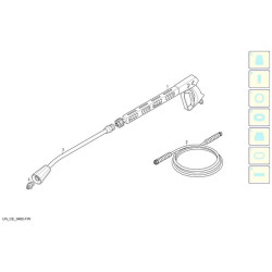 Annovi & Reverberi Parts for Pressure Washer AR1350