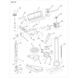 Valex Spare Parts for Drill Press TR16