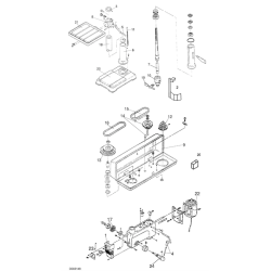 Valex Spare Parts for Drill Press TR32T - 1421210