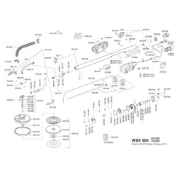 Flex Spare Parts for Sander for Walls and Ceilings WSE 500