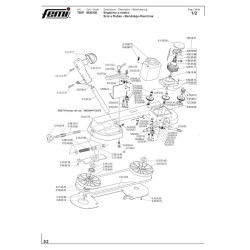 Femi Spare Parts for Band Saw 780P - 8484320